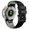 Silikon-Uhrenarmband SIL S1 für Garmin QuickFit 26mm (Fenix / Epix / Quatix / Tactix / Enduro - 51mm) Schwarz – moVear