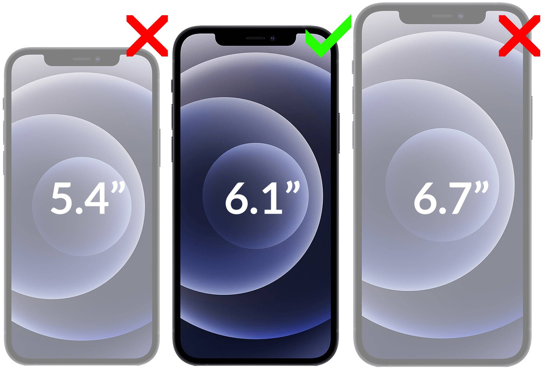 2 Stk. | moVear mBOX GLASS mSHIELD 2.5D MAX privacy für Apple iPhone 12 Pro / 12 (6.1") (Anti-Spionage, mit Applikator)