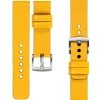 moVear Prestige S1 19mm Uhrenarmband aus Leder | Gelb [Größen XS-XXL und Schnalle zur Auswahl]