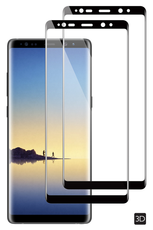 2 Stk. | moVear GLASS mSHIELD 3D für Samsung Galaxy Note 8 (6.3") (Vollbildschutz)