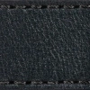 Strap C3X 26mm | Black / Black thread | Leather parts without buckle