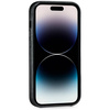 moVear [PRODUCT_MODEL] Lederrückseite für Apple iPhone 14 Pro (6.1") | MagSafe kompatibel, Glattleder (Schwarz)
