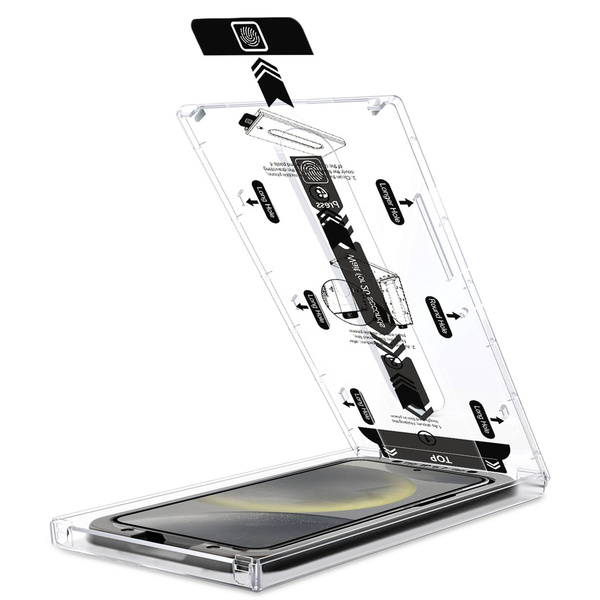 2 Stk. | moVear mBOX GLASS mSHIELD 2.5D privacy für Samsung Galaxy S25/S24 (6.2") (Anti-Spionage, mit Applikator)