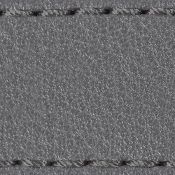 Gurt C1 21mm | Grau / Graphit Thread | Lederteile ohne Schnalle