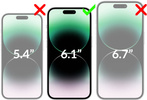 moVear mBOX GLASS mSHIELD 2.5D für Apple iPhone 14 Pro (6.1") (einfache Installation)