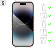 moVear GLASS mSHIELD 3D PRO privacy für Apple iPhone 14 Pro (6.1") | (Privatisierung)