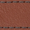 Strap C1 20mm | Brown / Graphite thread | Leather parts without buckle