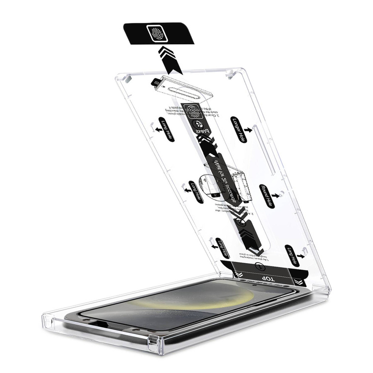 2 Stk. | moVear mBOX GLASS mSHIELD 2.5D für Samsung Galaxy S25/S24 (6.2") (einfache Installation)