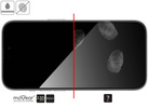 moVear mBOX GLASS mSHIELD 2.5D MAX privacy für Apple iPhone 14 Pro Max (6.7") (Anti-Spionage, mit Applikator)