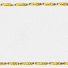 Strap C1 18mm | White / Yellow thread | Leather parts without buckle