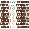 moVear Prestige R1 22mm Dark brown Leather strap for Apple Watch 10 / 9 / 8 / 7 / 6 / 5 / 4 / SE (42/41/40mm) | Dark brown stitching [sizes XS-XXL and buckle to choose from]