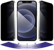 2 Stk. | moVear mBOX GLASS mSHIELD 2.5D MAX privacy für Apple iPhone 12 Pro / 12 (6.1") (Anti-Spionage, mit Applikator)